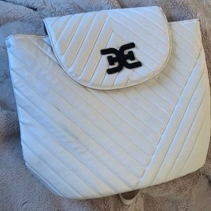 White Sam Edelman Backpack